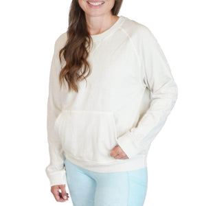 Tomboy Sweatshirt with Pass Through Pocket