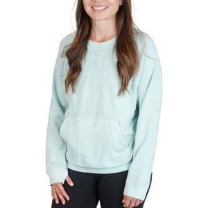 Tomboy Sweatshirt with Pass Through Pocket