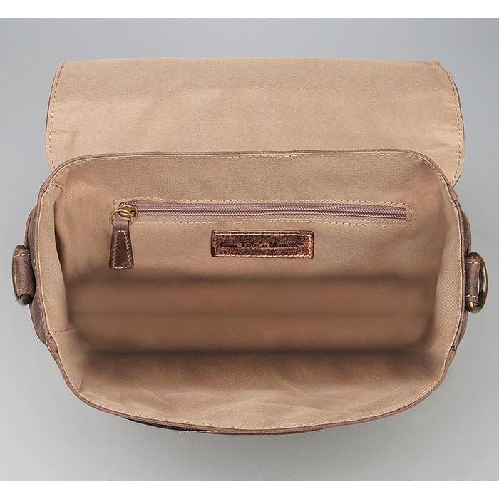 Vintage Concealed-Carry Messenger Bag-Interior