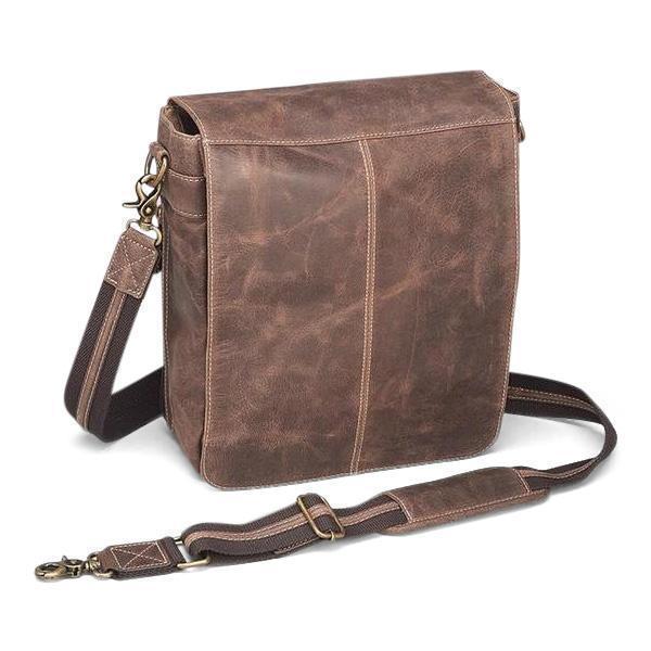 Concealed carry messenger bag leather on sale